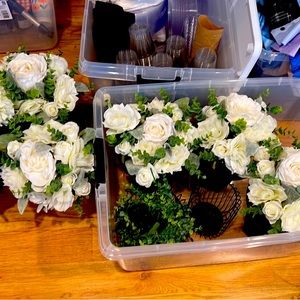 Wedding Flower Arrangements (Qty 6)
